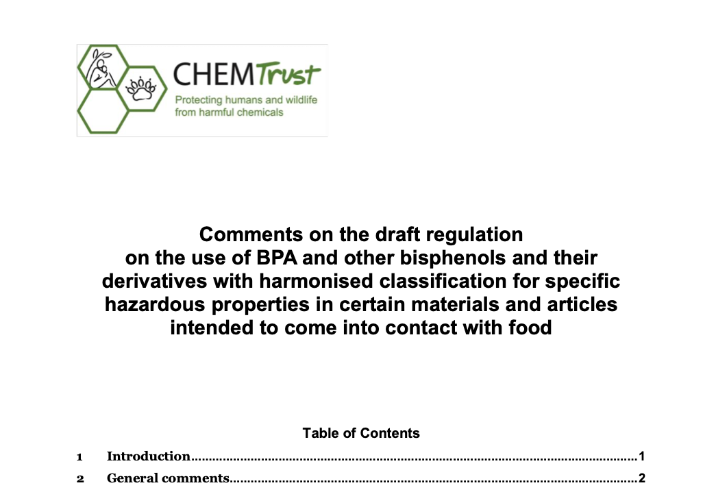 CHEM Trust comments, March 2024