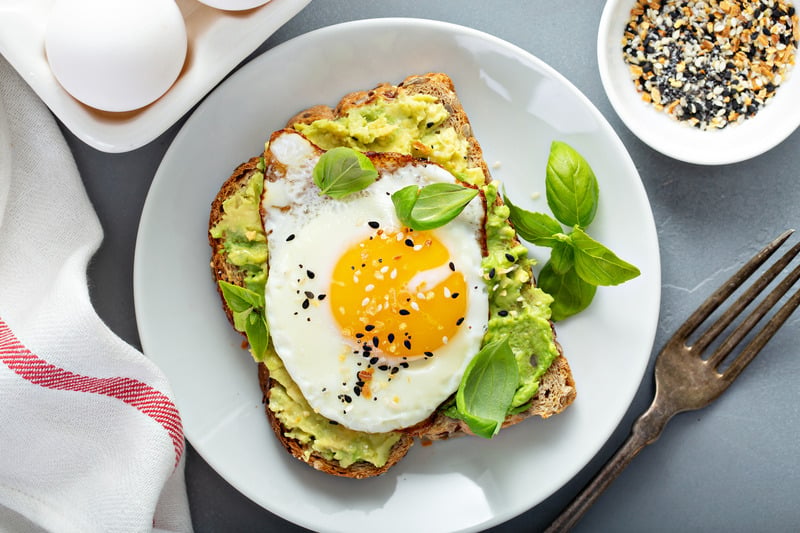 Egg on toast